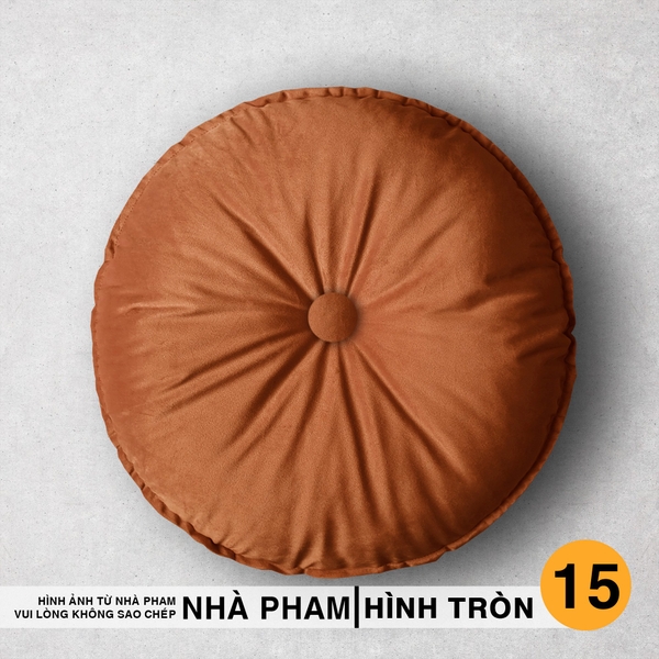 GỐI SOFA HÌNH TRÒN - MÀU 15