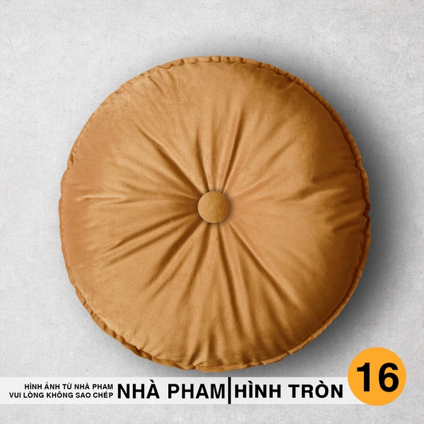 GỐI SOFA HÌNH TRÒN - MÀU 16
