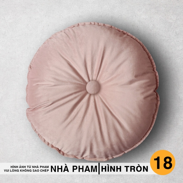 GỐI SOFA HÌNH TRÒN - MÀU 18