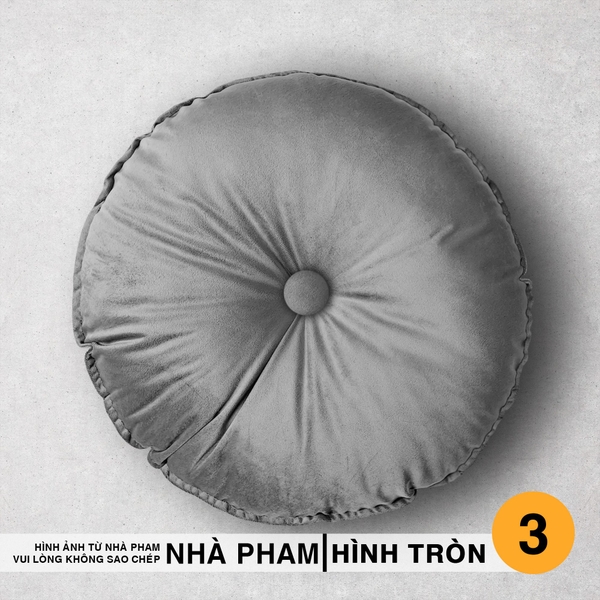 GỐI SOFA HÌNH TRÒN - MÀU 03