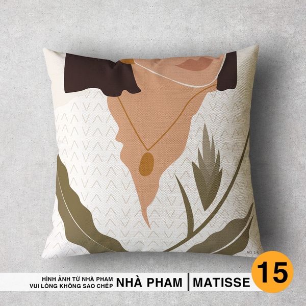 GỐI SOFA ABSTRACT GIRL - HÌNH 15