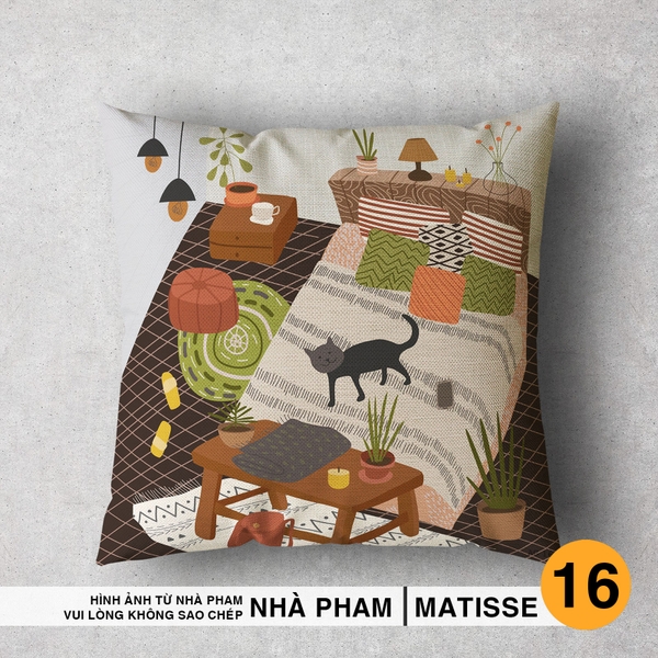 GỐI SOFA ABSTRACT GIRL - HÌNH 16