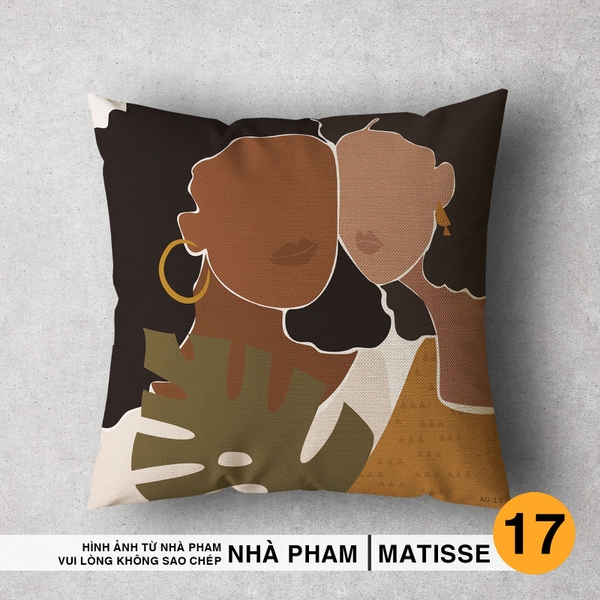 GỐI SOFA ABSTRACT GIRL - HÌNH 17