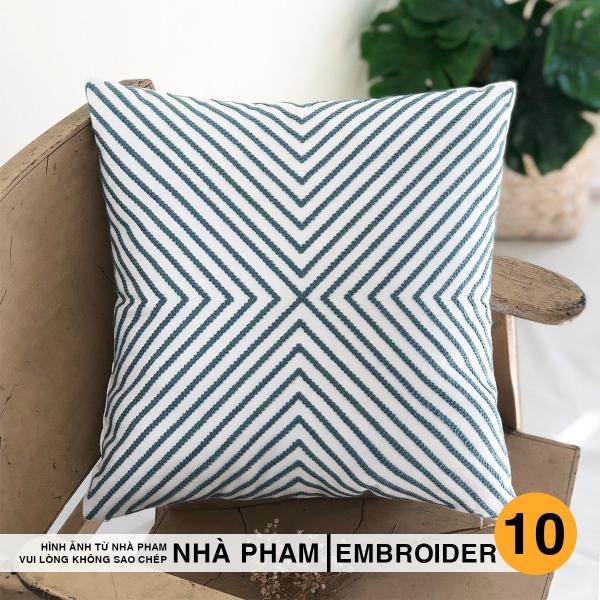 GỐI SOFA EMBROIDER - HÌNH 10
