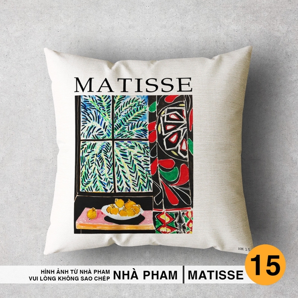 GỐI SOFA HENRI MATISSE - HÌNH 15