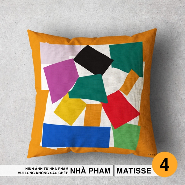 GỐI SOFA HENRI MATISSE - HÌNH 04