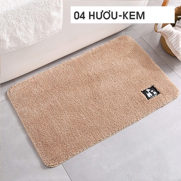 THẢM CHÙI CHÂN - H04 HƯƠU MÀU KEM