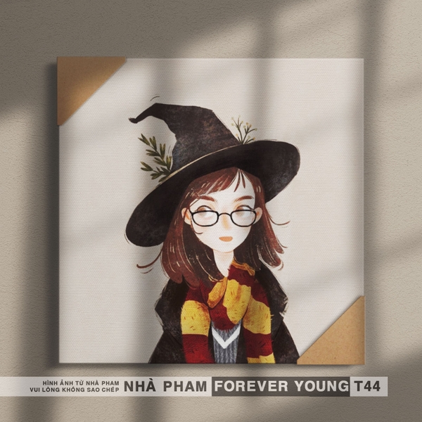 TRANH CANVAS FOREVER YOUNG - 40X40CM - HÌNH 44
