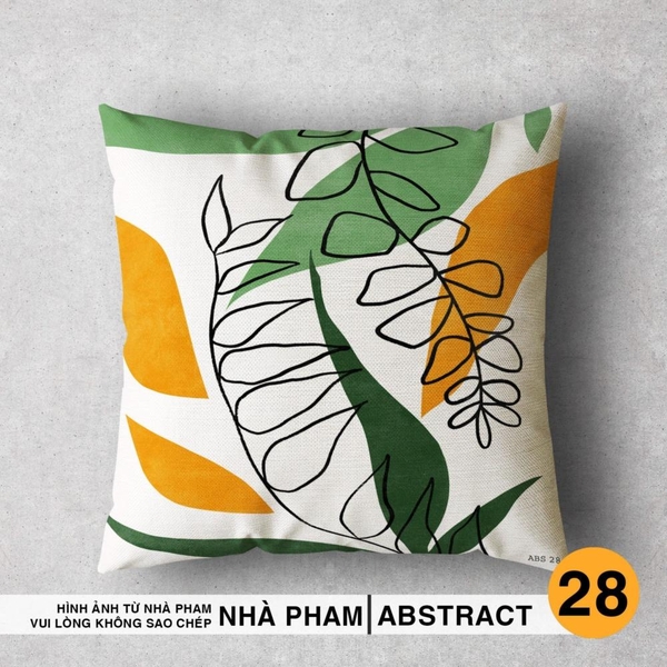 VỎ GỐI SOFA ABSTRACT - HÌNH 28