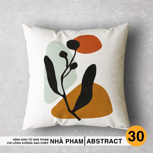 VỎ GỐI SOFA ABSTRACT - HÌNH 30