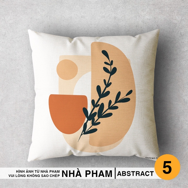 VỎ GỐI SOFA ABSTRACT - HÌNH 05
