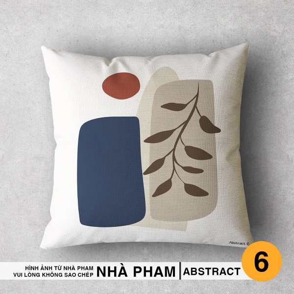 VỎ GỐI SOFA ABSTRACT - HÌNH 06