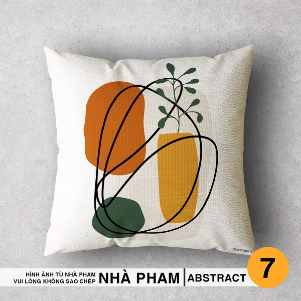 VỎ GỐI SOFA ABSTRACT - HÌNH 07