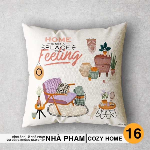 VỎ GỐI SOFA COZY HOME - HÌNH 16