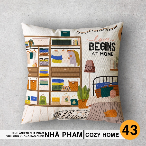 VỎ GỐI SOFA COZY HOME - HÌNH 43