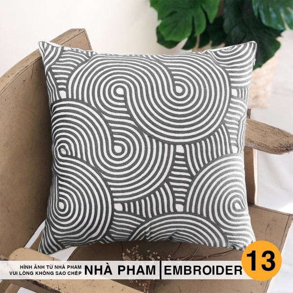 VỎ GỐI SOFA EMBROIDER - HÌNH 13