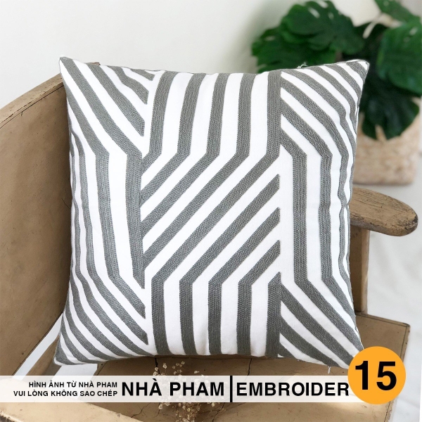 VỎ GỐI SOFA EMBROIDER - HÌNH 15