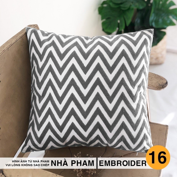 VỎ GỐI SOFA EMBROIDER - HÌNH 16
