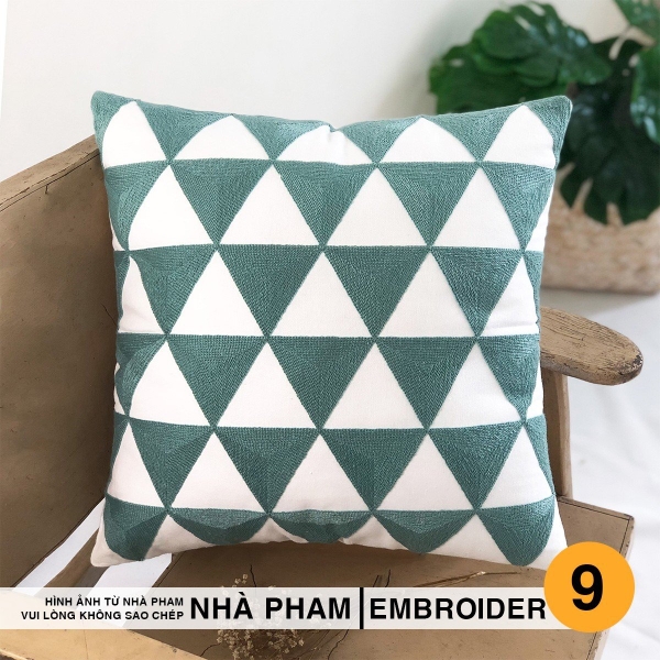 VỎ GỐI SOFA EMBROIDER - HÌNH 09