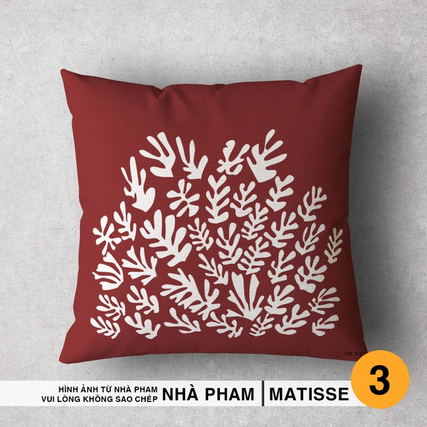 VỎ GỐI SOFA HENRI MATISSE - HÌNH 03