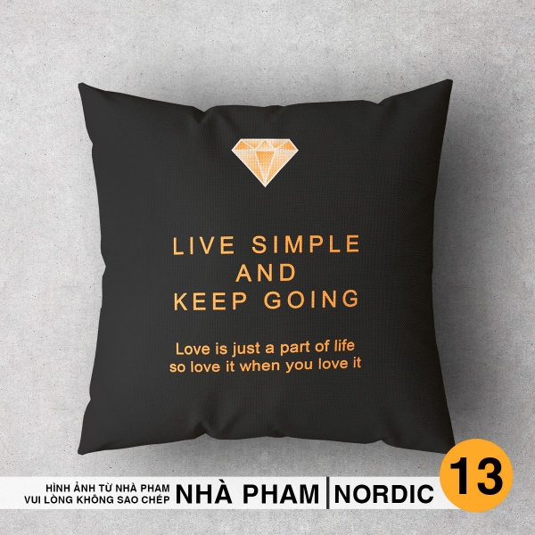 VỎ GỐI SOFA NORDIC - HÌNH 13
