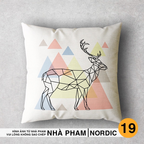 VỎ GỐI SOFA NORDIC - HÌNH 19
