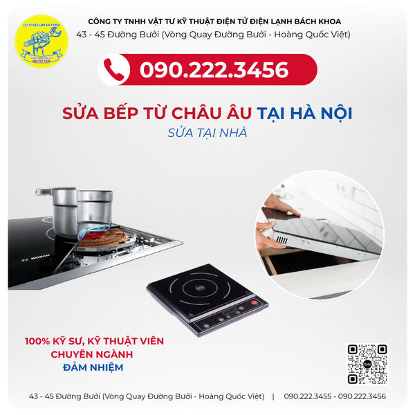 Sửa bếp từ Châu Âu
