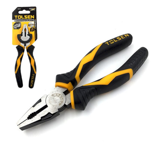 Kìm điện 8'' Tolsen 10017 180mm (Công nghiệp)