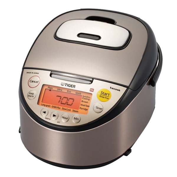 Nồi cơm điện tử Tiger JKT-S10W - 1L - hàng chính hãng