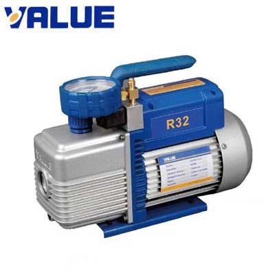 Máy hút chân không Value VI260Y loại 6.0CFM - Kèm đồng hồ báo áp và rơ le tự ngắt