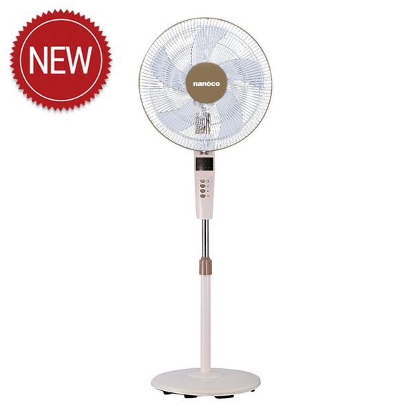 Quạt đứng Nanoco NSF1620BE-RC (Màu trắng ngà)