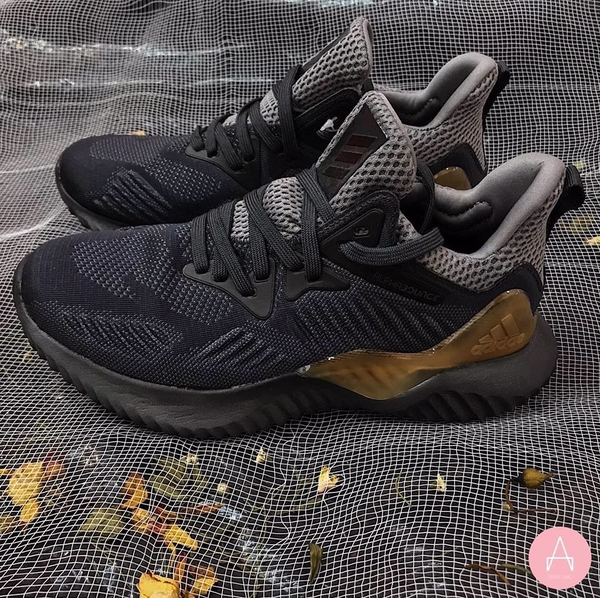 [CQ1485] K ADIDAS ALPHABOUNCE BEYOND BLACK CARBON ORANGE