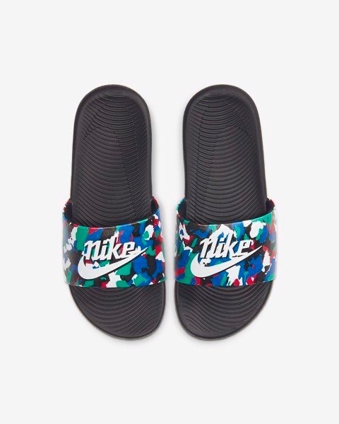 [CN7430-001] K NIKE KAWA SE MELTED CRAYON NEGRO-MULTI