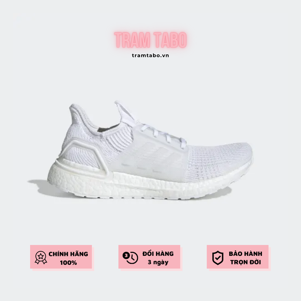 [G54008] M ADIDAS ULTRABOOST 19 TRIPLE WHITE