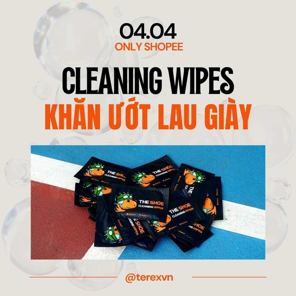 TEREX WIPES - KHĂN GIẤY LAU GIÀY