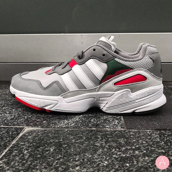 [DB2608] M ADIDAS YUNG 96 GREY ONE ACTIVE PINK