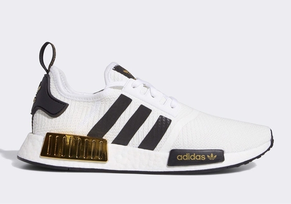 [EG5662] M ADIDAS NMD R1 METALLIC GOLD WHITE