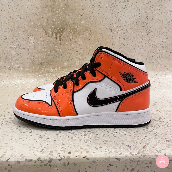 [BQ6931-802] K AIR JORDAN 1 MID SE TURF ORANGE