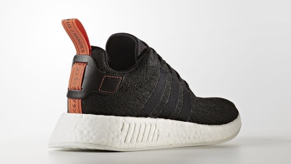 [CG3384] M ADIDAS NMD R2 BLACK ORANGE