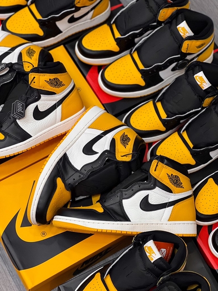 [575441-711] K JORDAN 1 RETRO HIGH OG TAXI 'YELLOW/BLACK'