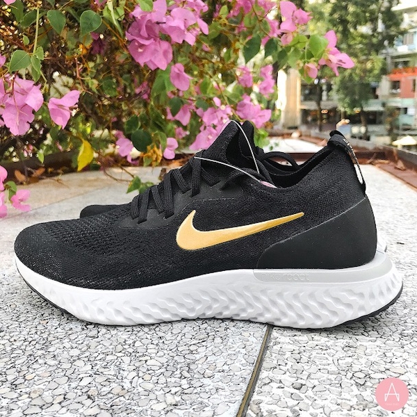 [AQ0070-013] W NIKE EPIC REACT BLACK GOLD