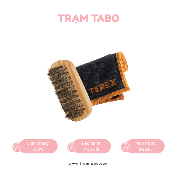 COMBO TEREX: KHĂN TEREX + BÀN CHẢI