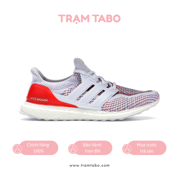 [BB3911] M ADIDAS ULTRABOOST 2.0 'MULTICOLOR' RED WHITE