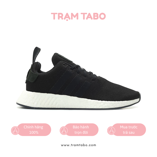 [CQ2402] M ADIDAS NMD R2 '' BLACK WHITE ''