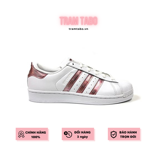 [DB2960] K ADIDAS SUPERSTAR CLEORA PINK WHITE