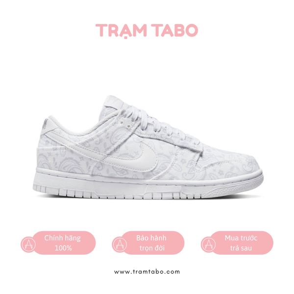 [DJ9955-100] W NIKE DUNK LOW 'WHITE PAISLEY'