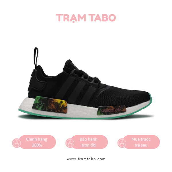 [EF2797] K ADIDAS NMD R1 BLACK FLORAL