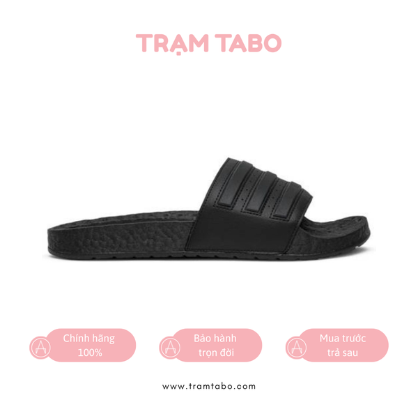 [EH2256] M ADIDAS ADILETTE BOOST SLIDES TRIPLE BLACK