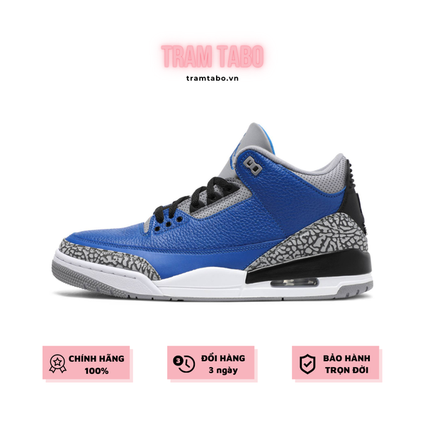 [CT8532-400] M JORDAN 3 RETRO VASITY ROYAL CEMENT BLUE/BLACK