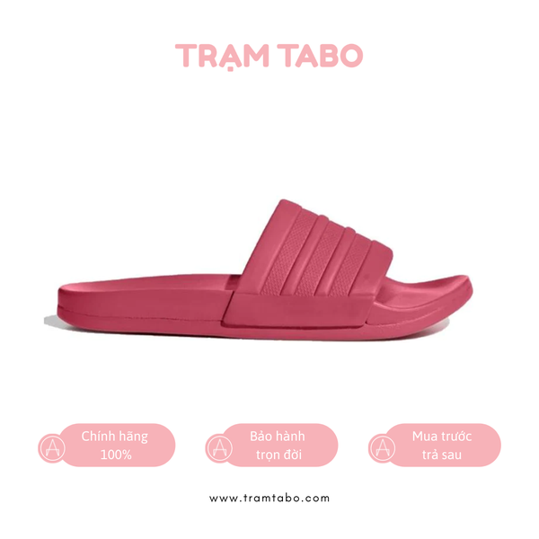 [F34734] W ADIDAS ADILETTE CLOUDFOAM PINK RED